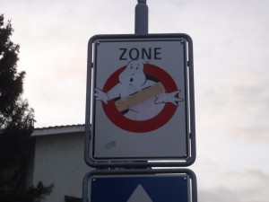 No entry, GHOSTS.