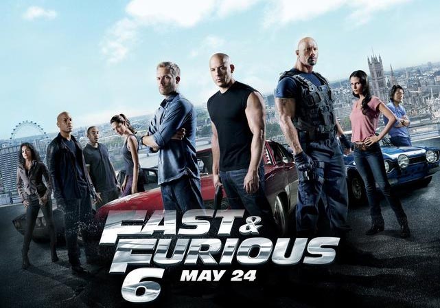 Name a second American action franchise THIS successful with only one white guy on the poster.