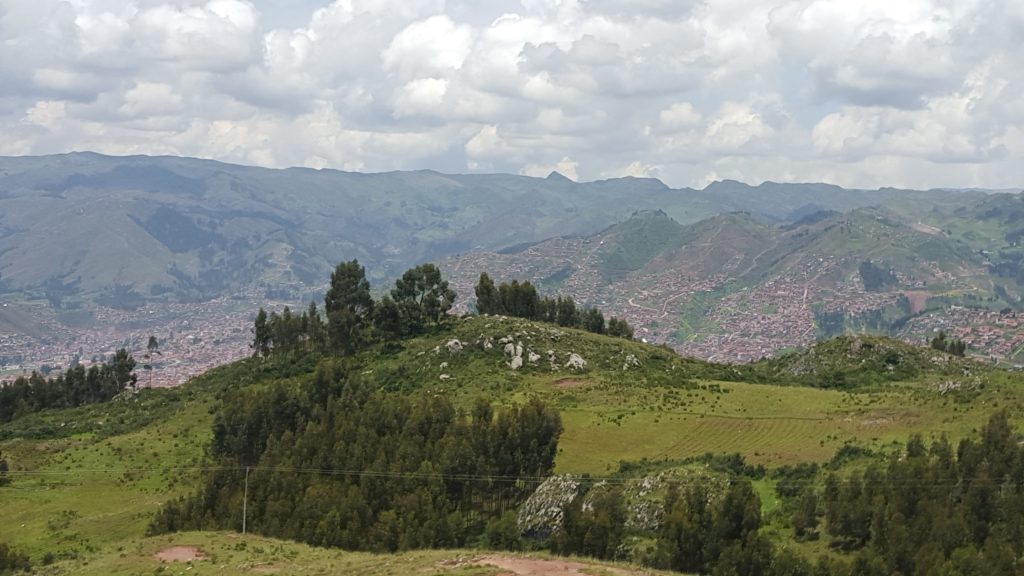 That's Cusco in the background.