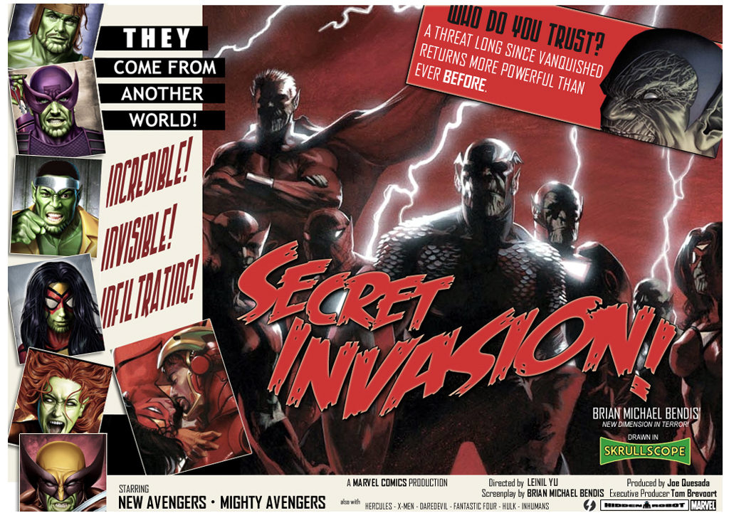 Marvel's “Secret Invasion” AI Created Opening Credits Causing New Backlash  – What's On Disney Plus